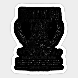 Festival Radahn A Festival Radahn A Festival Radahn47 Sticker